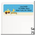 Construction Truck - Baby Shower Return Address Labels thumbnail