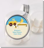 Construction Truck - Personalized Baby Shower Candy Jar