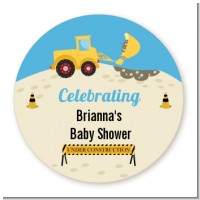 Construction Truck - Personalized Baby Shower Table Confetti