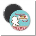 Cookie Exchange - Personalized Christmas Magnet Favors thumbnail