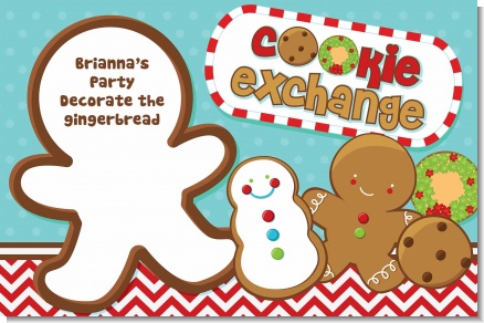 Cookie Exchange - Personalized Christmas Placemats