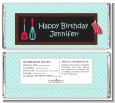 Cooking Class - Personalized Birthday Party Candy Bar Wrappers thumbnail