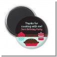 Cooking Class - Personalized Birthday Party Magnet Favors thumbnail
