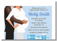 Couple Expecting Boy - Baby Shower Petite Invitations thumbnail