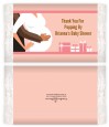 Couple Expecting Girl - Personalized Popcorn Wrapper Baby Shower Favors thumbnail