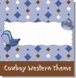 Cowboy Western Baby Shower Theme thumbnail
