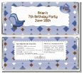 Cowboy Western - Personalized Birthday Party Candy Bar Wrappers thumbnail