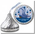 Cowboy Western - Hershey Kiss Birthday Party Sticker Labels thumbnail