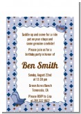 Cowboy Western - Birthday Party Petite Invitations