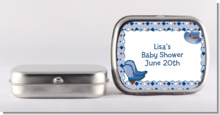 Cowboy Western - Personalized Baby Shower Mint Tins