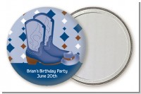 Cowboy Western - Personalized Birthday Party Pocket Mirror Favors