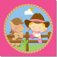 Little Cowgirl Western Baby Shower Theme