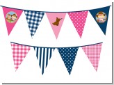 Little Cowgirl - Baby Shower Themed Pennant Set