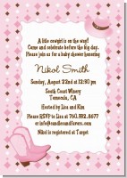 Cowgirl Western - Baby Shower Invitations