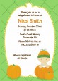 Pumpkin Baby Caucasian - Baby Shower Invitations thumbnail