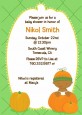 Pumpkin Baby African American - Baby Shower Invitations thumbnail