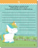Unicorn | Virgo Horoscope - Baby Shower Notes of Advice