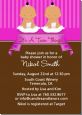 Twin Baby Girls Hispanic - Baby Shower Invitations thumbnail