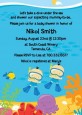 Under the Sea Asian Baby Boy Twins Snorkeling - Baby Shower Invitations thumbnail