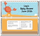 Crab | Cancer Horoscope - Personalized Baby Shower Candy Bar Wrappers