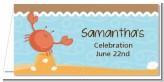 Crab | Cancer Horoscope - Personalized Baby Shower Place Cards