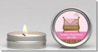 Crib Pink - Baby Shower Candle Favors