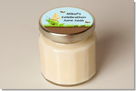 Critters Bugs & Insects - Baby Shower Personalized Candle Jar