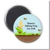 Critters Bugs & Insects - Personalized Baby Shower Magnet Favors