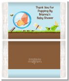 Critters Bugs & Insects - Personalized Popcorn Wrapper Baby Shower Favors