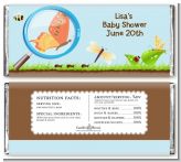 Critters Bugs & Insects - Personalized Baby Shower Candy Bar Wrappers