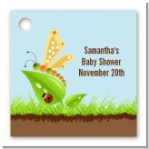 Critters Bugs & Insects - Personalized Baby Shower Card Stock Favor Tags