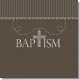 Cross Brown Necklace Baptism Theme thumbnail