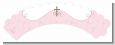 Cross Pink - Baptism / Christening Cupcake Wrappers thumbnail