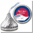 Cruise Ship - Hershey Kiss Bridal Shower Sticker Labels thumbnail