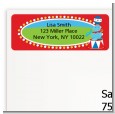 Circus Seal - Birthday Party Return Address Labels thumbnail