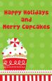 Christmas Cupcake - Personalized Christmas Wall Art thumbnail