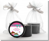 Cupcake Trio - Birthday Party Black Candle Tin Favors