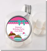 Cupcake Trio - Personalized Birthday Party Candy Jar