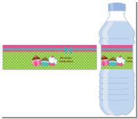Cupcake Trio - Personalized Birthday Party Water Bottle Labels
