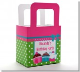 Cupcake Trio - Personalized Birthday Party Favor Boxes