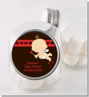 Cupid Baby Valentine's Day - Personalized Baby Shower Candy Jar