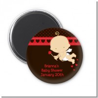 Cupid Baby Valentine's Day - Personalized Baby Shower Magnet Favors