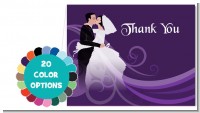 Custom Wedding Couple - Bridal Shower Thank You Cards