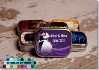 Custom Wedding Couple - Personalized Bridal Shower Mint Tins