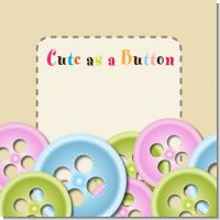 Cute as a Button Baby Shower Theme