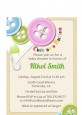 Cute As a Button - Baby Shower Petite Invitations thumbnail