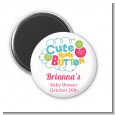 Cute As Buttons - Personalized Baby Shower Magnet Favors thumbnail