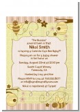 Cute As Can Bee - Baby Shower Petite Invitations