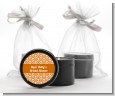 Damask Pattern - Bridal Shower Black Candle Tin Favors thumbnail