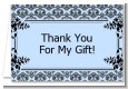 Damask - Baby Shower Thank You Cards thumbnail